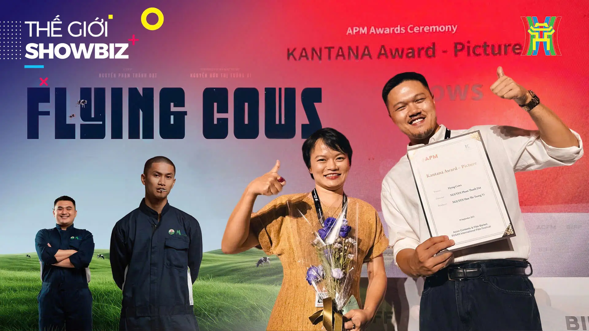 Phim Việt đoạt giải ở Liên hoan phim Busan 2025 | Thế giới Showbiz | 24/09/2025